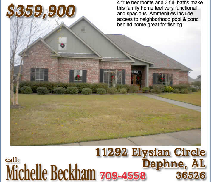Daphne AL Home for Sale Austin Park Daphne Alabama Real Estate